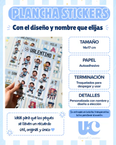 Planchitas de Stickers MUNDIAL - comprar online