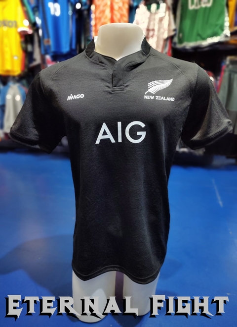 CAMISETA RUGBY ALL BLACKS IMAGO ADULTOS