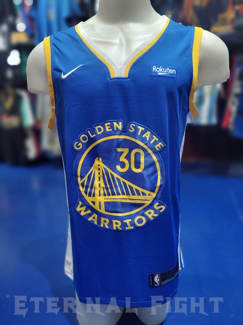 CAMISETA NBA GOLDEN STATE WARRIORS N°30 AZUL ADULTOS Y NIÑOS - comprar online