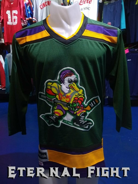 CAMISETA NHL MIGHTY DUCKS VERDE S/N RETRO