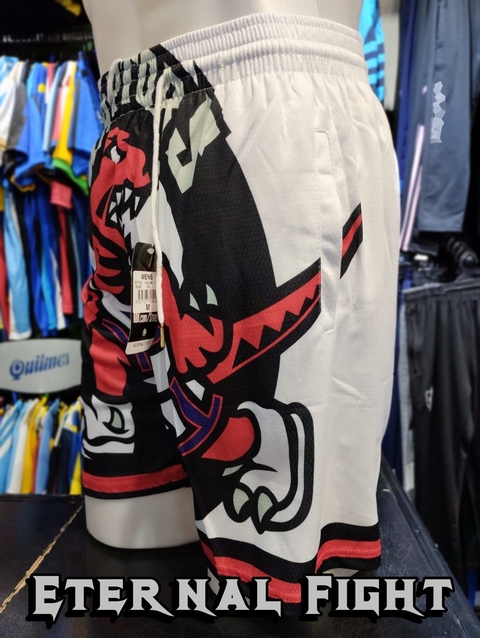 SHORT NBA JUST DON TORONTO RAPTORS BLANCO