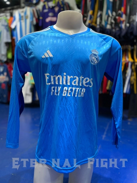 CAMISETA FUTBOL REAL MADRID ARQUERO CELESTE - comprar online