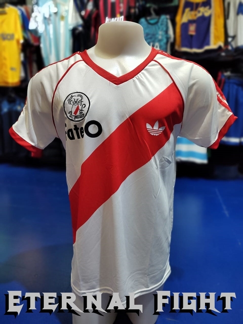CAMISETA FUTBOL RETRO PREMIUM RIVER 1986
