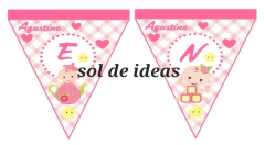 Cartel baby shower - nacimiento - comprar online