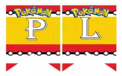 Banderines Pokemon - tienda online