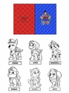 Mini librito para colorear souvenir + lápiz