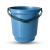 BALDE PLASTICO C/ALCA PLASTICO 20L - ARQPLAST