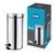 LIXEIRA INOX 30L LINHA AGATA