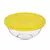 Tigela Bowl de Vidro com Tampa 1,5L Plus Marinex Pote Redondo - Betinho Utilidades
