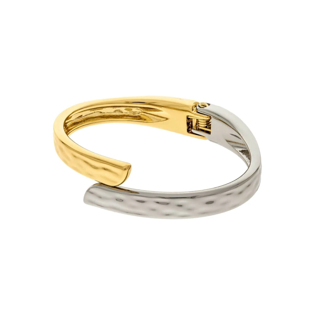 Pulseira Prateada e Dourada