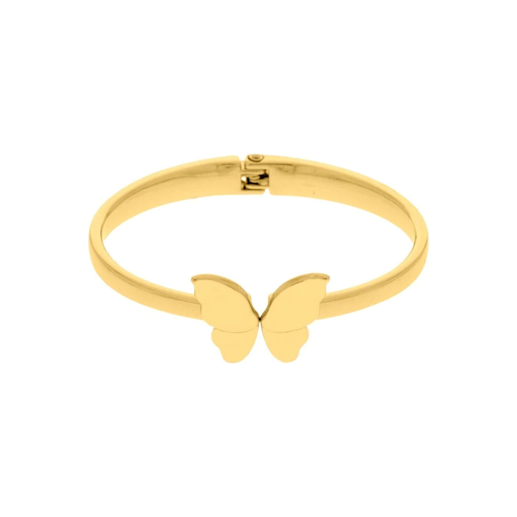 Bracelete Borboleta Dourado