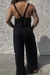 Calça pantalona básica preta - CHACON