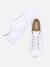 Zapatillas Aris Cuero Reptil Blanco - AJ74 Zapatillas y accesorios de cuero