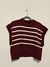 chaleco bunda bordo - comprar online