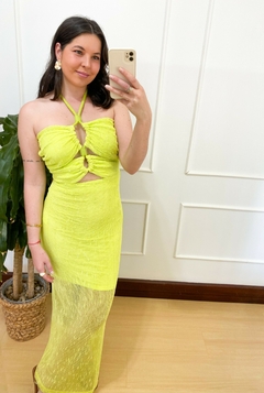 Vestido Malia Verde Lima - comprar online