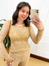 Conjunto Malia Bege