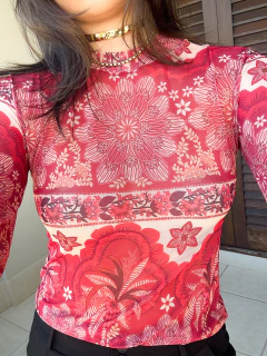 Blusa tela na internet