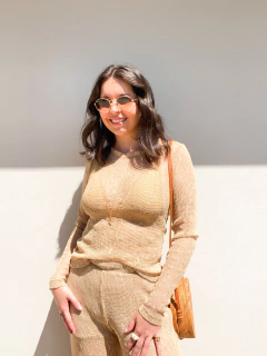 Conjunto Malia Bege - comprar online