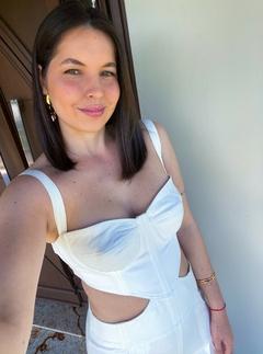 Macacão Linen Tarun Branco