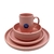 7798359642837 - PLATO POSTRE CERAMICO "FENIKK" ROZE JASPEADO - comprar online