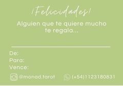 Gift card (Elegir monto) - comprar online