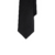 Corbata Clásica de seda negro liso - comprar online