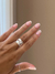 Anillo Melfi (Acero blanco) - comprar online