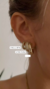 Aros Enea (Acero dorado) - comprar online
