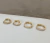 Aros Savini (Enchapados en oro) - comprar online