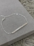 Pulsera Nour (Acero blanco)