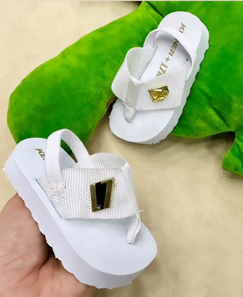 SANDÁLIA KENNER RAKKA L7 - Branco Baby