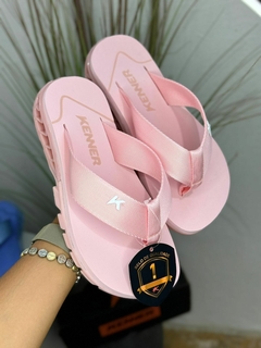 SANDÁLIA KENNER Candy L7 - Rosa ou pink - Faixinhas Moda
