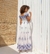 Vestido Longo - Tecido laise de - comprar online