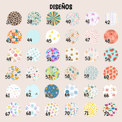 Chapita identificatoria corazón en internet