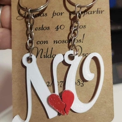LLAVEROS IMPRESION EN 3D - tienda online