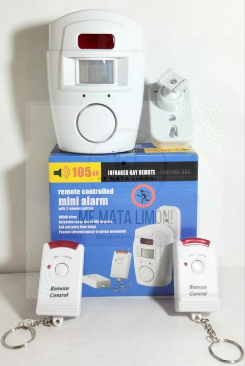 Alarma con sensor de movimiento