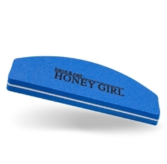 Kit 20 Lixas Pequenas 2 Lados Bumerangue Unha Gel Honey Girl, Lixa de Unhas, Cuidado com as C