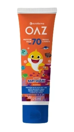 Protetor Solar Kids Baby Shark - 70 FPS - 125ml