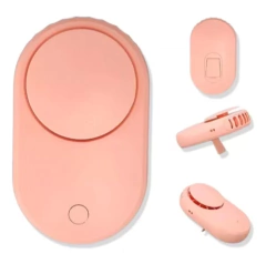 Mini Ventilador Portátil para Cílios Rosa - comprar online