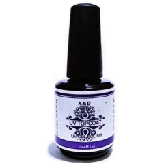 Top Coat Selante Para Unhas Gel Led Uv X&d 15 Ml