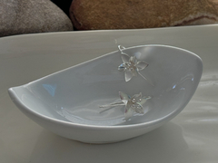 Flores de plata medianas