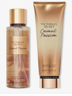 Body Splah + Creme Hidratante Coconut Passion