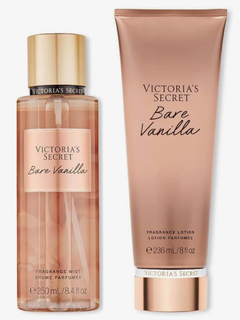 Kit Bare Vanilla Body Splash + Creme Victoria's Secret