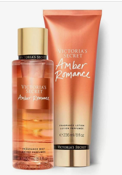 Kit Body Splash + Creme Amber Romance