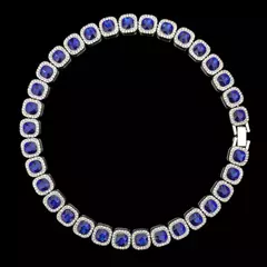 Tennis square colores - blackmoon joyeria
