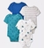 Conjunto de 4 bodies - Cloud Island™ 3-6M