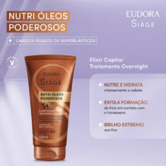 Elixir Capilar Tratamento Overnight Siàge Nutri Óleos Poderosos 150ml - comprar online