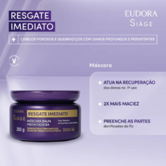 Máscara Balm Preenchedora Siàge Resgate Imediato 250g - comprar online