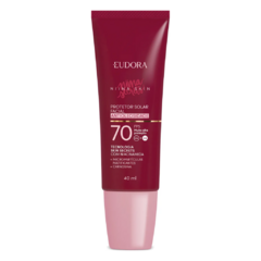 Eudora Niina Secrets Skin Antioleosidade FPS 70- Protetor Solar Facial 40ml
