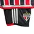 Kit Infantil São Paulo II 23/24 - Adidas - Preto+Vermelho+Branco